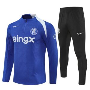 25/26 Chelsea Blue Kids Size Tracksuit from FootballPrestige.com - Premium Football Kits