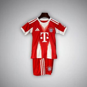 25/26 FC Bayern Home Kids Size Kit from FootballPrestige.com - Premium Football Kits
