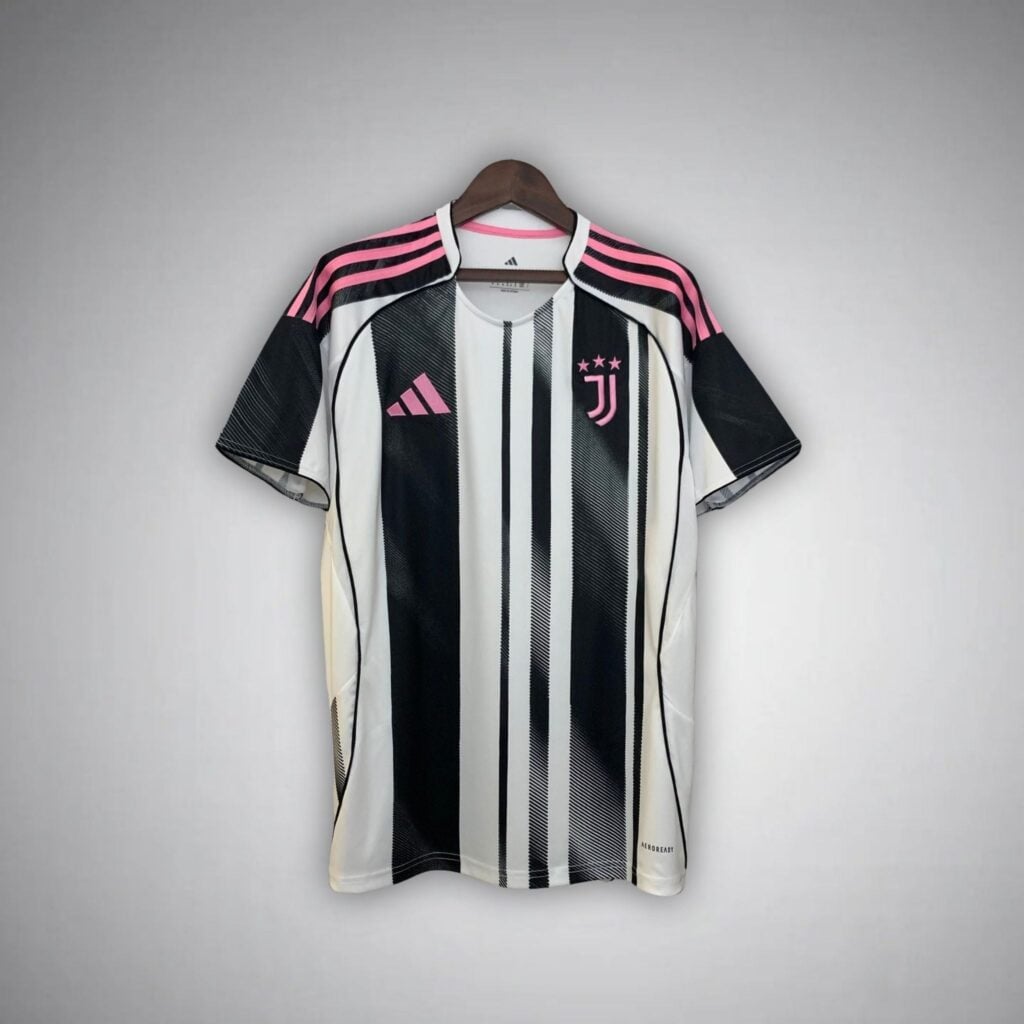 25/26 Juventus Home Kit from FootballPrestige.com - Premium Football Kits