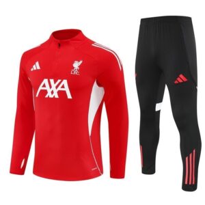 25/26 Liverpool Training Red Tracksuit from FootballPrestige.com - Premium Football Kits