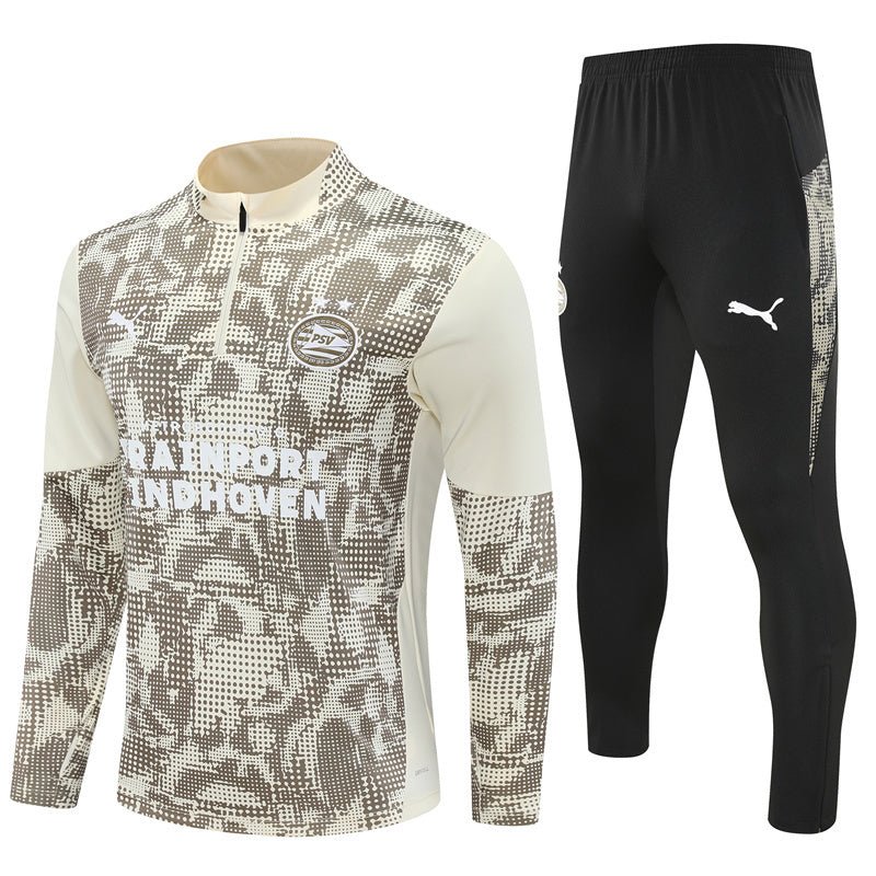 25/26 PSV Training White Kids Size Tracksuit from FootballPrestige.com - Premium Football Kits