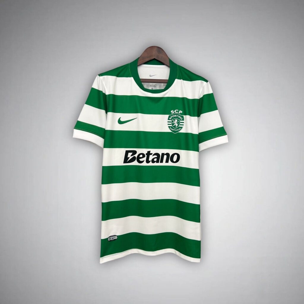25/26 Sporting CP Home Kit from FootballPrestige.com - Premium Football Kits