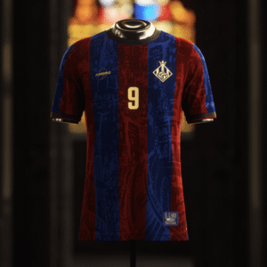 FC Barcelona "El Pistolero" Premium Kit from FootballPrestige.com - Premium Football Kits