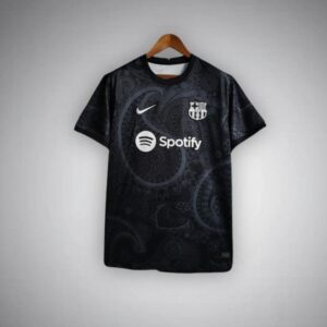 FC Barcelona "Noir Fleur" Premium Kit from FootballPrestige.com - Premium Football Kits