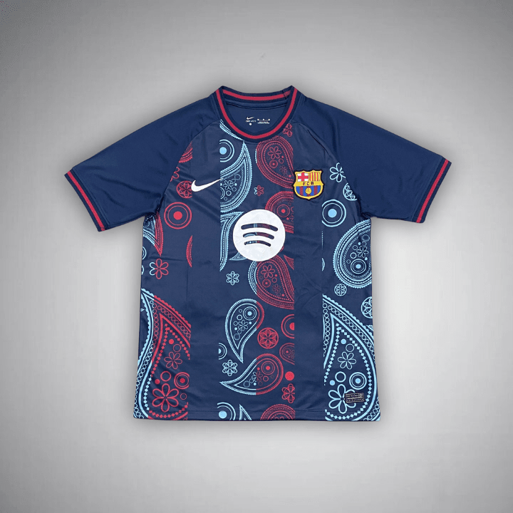 FC Barcelona "Tiki - taka" Premium Kit from FootballPrestige.com - Premium Football Kits