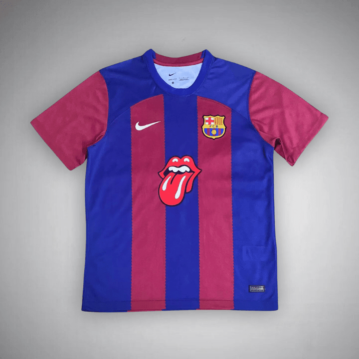 FC Barcelona "Tongue" Premium Kit from FootballPrestige.com - Premium Football Kits