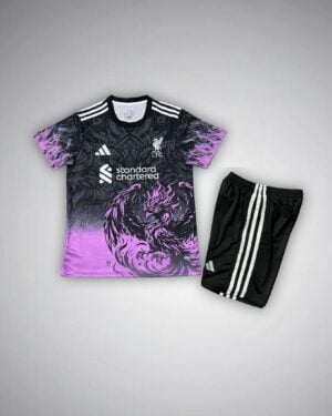 Liverpool "Galaxy Phoenix" Premium Kids Size Kit from FootballPrestige.com - Premium Football Kits