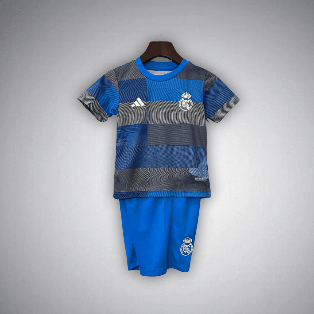 Real Madrid "Cibeles Wave" Premium Kids Size Kit from FootballPrestige.com - Premium Football Kits