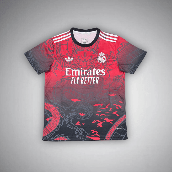 Real Madrid "Crimson Path" Premium Kit from FootballPrestige.com - Premium Football Kits
