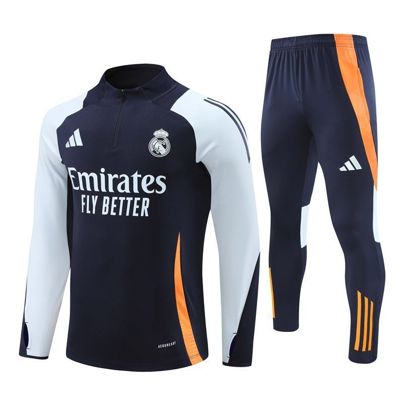 Real Madrid "Curvera" Premium Tracksuit from FootballPrestige.com - Premium Football Kits