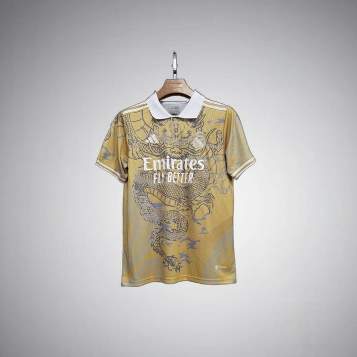 Real Madrid "Dragón Dorado" Premium Kit from FootballPrestige.com - Premium Football Kits
