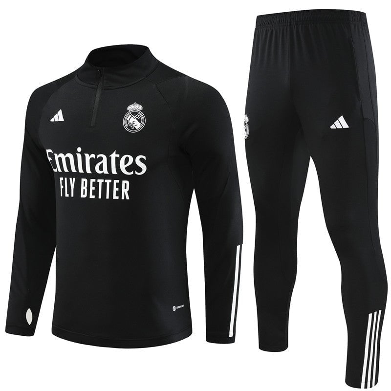 Real Madrid "Eleganza" Premium Tracksuit from FootballPrestige.com - Premium Football Kits