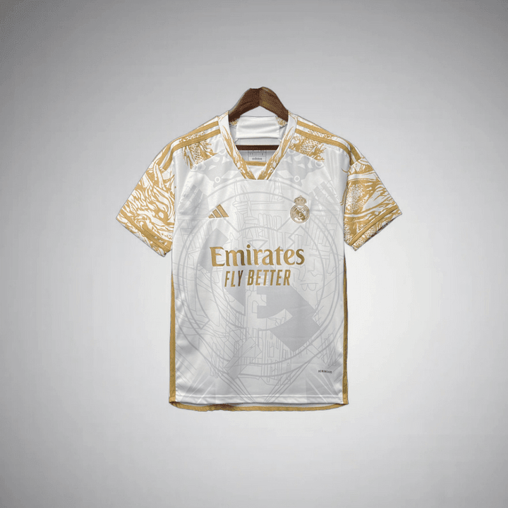 Real Madrid "Golden Dynasty" Premium Kit from FootballPrestige.com - Premium Football Kits