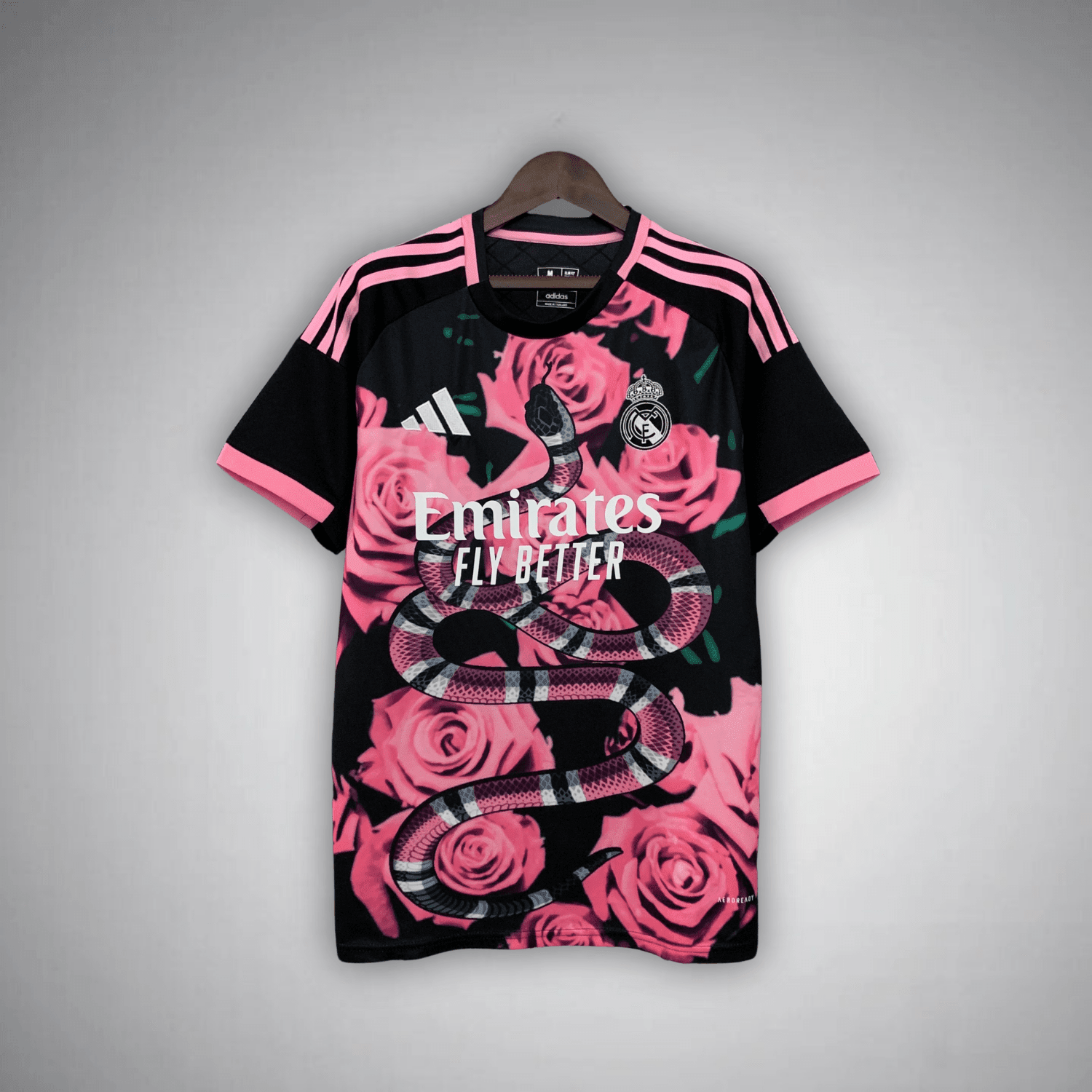 Real Madrid "Pink Kingsnake" Premium Kit from FootballPrestige.com - Premium Football Kits