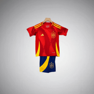 2024 Spain Home Kids Size Kit from FootballPrestige.com - Premium Football Kits